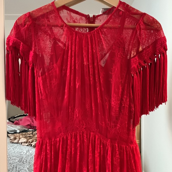 Alice McCall “Lady in red” long dress - Picture 4 of 5